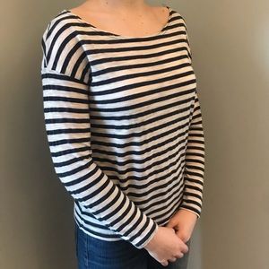 Madewell Striped Long Sleeve Tee XXS